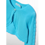 Abel and Lula Μπολερό Πλεκτό Τιρκουάζ 26-05304-050