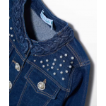 Abel and Lula Τζιν τζάκετ πέρλες Μπλε 26-05307-036