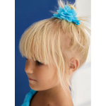 Abel and Lula Σετ τσιμπιδακια λουλουδι τουλ Τιρκουάζ 26-05467-068