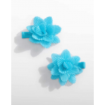 Abel and Lula Σετ τσιμπιδακια λουλουδι τουλ Τιρκουάζ 26-05467-068