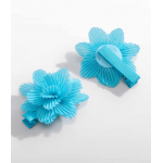 Abel and Lula Σετ τσιμπιδακια λουλουδι τουλ Τιρκουάζ 26-05467-068