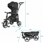 Coccolle Τρίκυκλο Αναδιπλούμενο Ποδήλατο Spectra Plus Orchid Violet 325013550