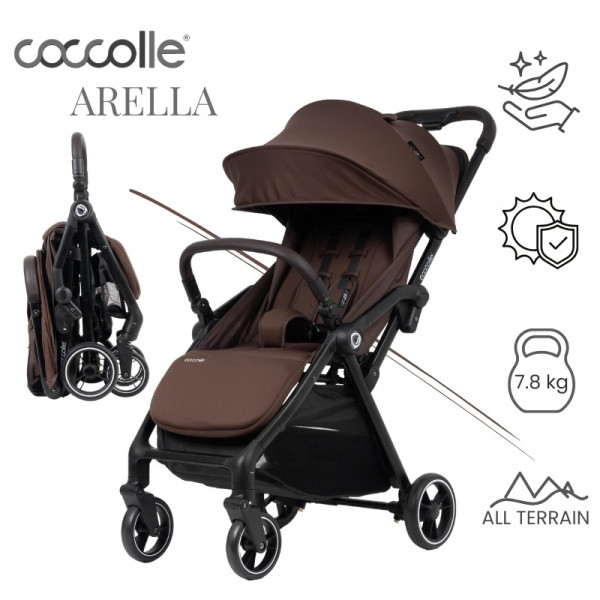 Coccolle Καρότσι Arella Coffee Brown 326033143
