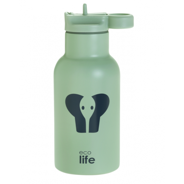 eco life Θερμός 350ml Kids Animals Elephant 5208009002420