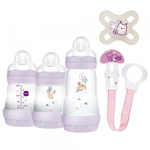 MAM Σετ Starter 0m+ Ροζ 660G