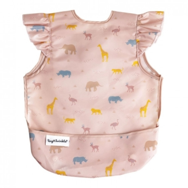 Tiny Twinkle Αδιάβροχη Σαλιάρα Ποδιά Petit Safari 6-24 μηνών ABR-75