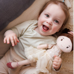 BabyOno Βελούδινη παιδική κούκλα Polly 31cm BN1698