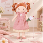 BabyOno Βελούδινη παιδική κούκλα Lily 31cm BN1699