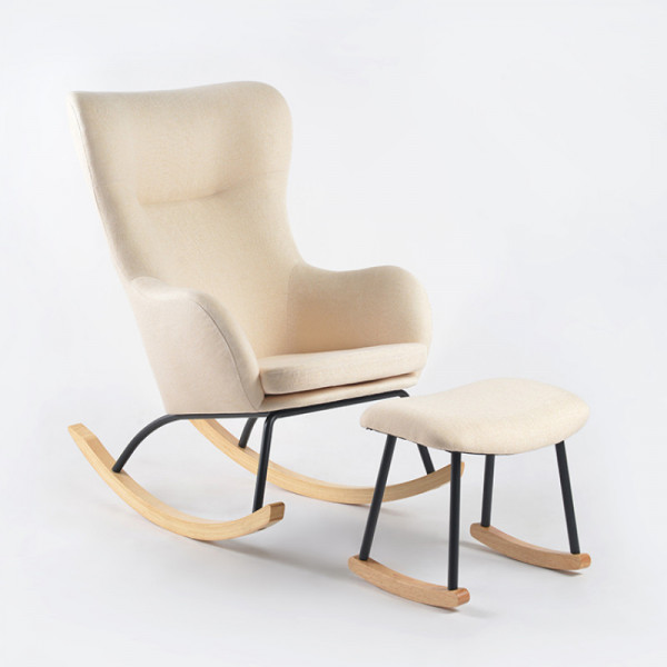 Baby Adventure Κουνιστή Πολυθρόνα Θηλασμού Light Brown BR79236