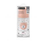 Suavinex Φυσιολογική θηλή Σιλικόνης SX PRO 270ml +3μ Dreams Pink BR90175