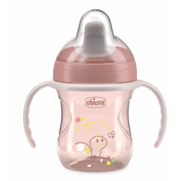Chicco Εκπαιδευτικό Κύπελλο 6m+ Natural Ροζ F04-06921-15