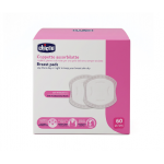 Chicco Αντιβακτηριακά Επιθέματα Στήθους με Κυψελωτή Υφή 60 τμχ  J62-61773-10