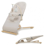 Kinderkraft Ρηλάξ MIMI Wood Beige KBMIMI00WOD0000 Kinderkraft Ρηλάξ MIMI Wood Beige KBMIMI00WOD0000