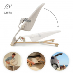 Kinderkraft Ρηλάξ MIMI Wood Beige KBMIMI00WOD0000 Kinderkraft Ρηλάξ MIMI Wood Beige KBMIMI00WOD0000