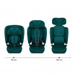 Kinderkraft Κάθισμα Αυτοκινήτου FIX2GO i-Size 76-150cm Green KCFI2GO0GRE0000