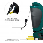 Kinderkraft Κάθισμα Αυτοκινήτου FIX2GO i-Size 76-150cm Green KCFI2GO0GRE0000