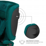 Kinderkraft Κάθισμα Αυτοκινήτου FIX2GO i-Size 76-150cm Green KCFI2GO0GRE0000