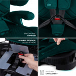 Kinderkraft Κάθισμα Αυτοκινήτου FIX2GO i-Size 76-150cm Green KCFI2GO0GRE0000