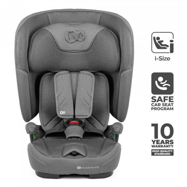 Kinderkraft Κάθισμα Αυτοκινήτου FIX2GO i-Size 76-150cm Grey KCFI2GO0GRY0000