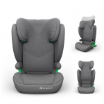 Kinderkraft Κάθισμα Αυτοκινήτου Junior Fix 2 Plus Isofix i-Size 100-150cm Grey KCJUFI20GRYPL0N