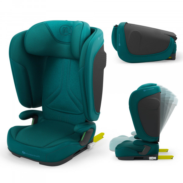 Kinderkraft Κάθισμα Αυτοκινήτου UNITY 2 I-Size 100-150cm Green KCUNIT02GRE0000