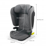 Kinderkraft Κάθισμα Αυτοκινήτου UNITY 2 I-Size 100-150cm Grey KCUNIT02GRY0000 Kinderkraft Κάθισμα Αυτοκινήτου UNITY 2 I-Size 100-150cm Grey KCUNIT02GRY0000