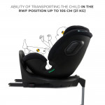 Kinderkraft κάθισμα αυτοκινήτου XRIDER2 i-Size 40-150cm Black KCXRID02BLK0000 Kinderkraft κάθισμα αυτοκινήτου XRIDER2 i-Size 40-150cm Black KCXRID02BLK0000