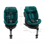 Kinderkraft κάθισμα αυτοκινήτου XRIDER2 i-Size 40-150cm Green KCXRID02GRE0000