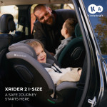 Kinderkraft κάθισμα αυτοκινήτου XRIDER2 i-Size 40-150cm Green KCXRID02GRE0000