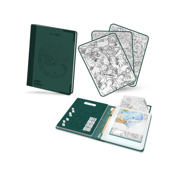 KIDYWOLF Tablet Illustration & Ζωγραφικής για Ηλικίες 8+ Meli Melo KDW-183508