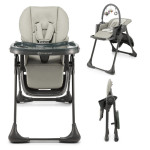 Kinderkraft Καρέκλα Φαγητού & Ρηλάξ 2-in-1 TUMMIE Grey KHTUMM00GRY0000 Kinderkraft Καρέκλα Φαγητού & Ρηλάξ 2-in-1 TUMMIE Grey KHTUMM00GRY0000