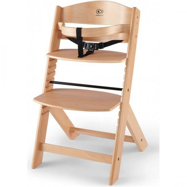 Kinderkraft Καρέκλα Φαγητού Enock Wooden / Natural KKKENOCNAT0000