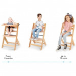Kinderkraft Καρέκλα Φαγητού Enock Wooden / Natural KKKENOCNAT0000