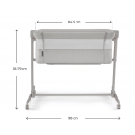 Kinderkraft Λίκνο 2-in-1 NESTEE UP 2 Beige KLNEE002BEG0000