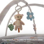 Kinderkraft Γυμναστήριο COZYPLAY Bear KPCOZY00LGR0000