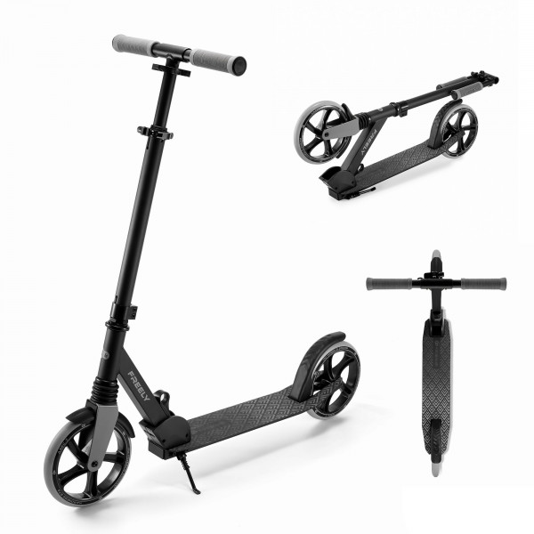 Kinderkraft Πατίνι Δίτροχο Αναδιπλούμενο Kinderkraft FREELY Black KRFREE00BLK0000
