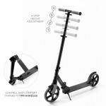 Kinderkraft Πατίνι Δίτροχο Αναδιπλούμενο Kinderkraft FREELY Black KRFREE00BLK0000 Kinderkraft Πατίνι Δίτροχο Αναδιπλούμενο Kinderkraft FREELY Black KRFREE00BLK0000