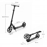 Kinderkraft Πατίνι Δίτροχο Αναδιπλούμενο Kinderkraft FREELY Black KRFREE00BLK0000 Kinderkraft Πατίνι Δίτροχο Αναδιπλούμενο Kinderkraft FREELY Black KRFREE00BLK0000