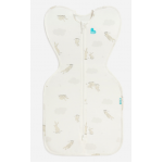 Love To Dream Υπνόσακος 2-σε-1 Swaddle Up 1.0tog  Medium 3-6M White Cloud Bunnies L10-01-001-WHT-M