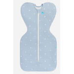 Love To Dream Υπνόσακος 2-σε-1 Swaddle Up 1.0tog  Viscose from Bamboo Medium 3-6M Mist Blue L10-09-350-MST-M