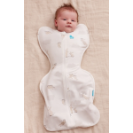 Love To Dream Υπνόσακος 2-σε-1 Swaddle Up 1.0tog  Newborn 0-1M White Cloud Bunnies L10-WHT-NB