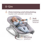 Chicco Ρηλάξ Magia 0m+ Coal P07-87224-22 Chicco Ρηλάξ Magia 0m+ Coal P07-87224-22