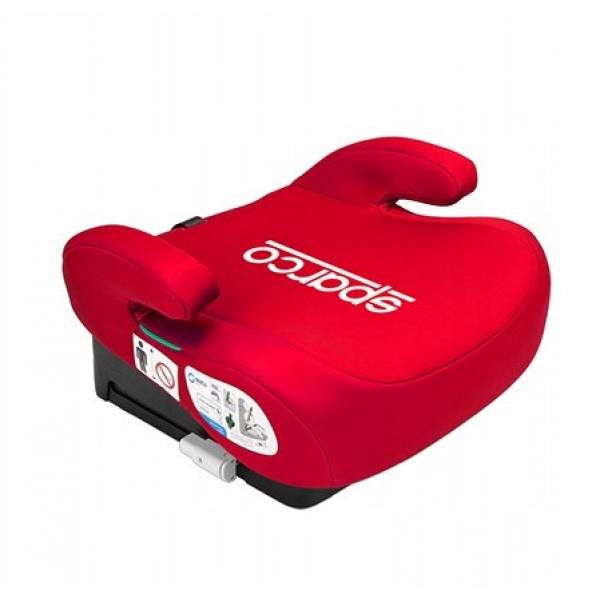 Sparco Κάθισμα Αυτοκινήτου Isofix Booster i-Size 125 εως 150cm Red SK100IRD