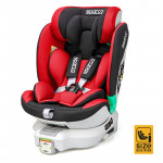 Sparco Κάθισμα Αυτοκινήτου I-Size & Top Tether Black Red SK6000IRD