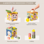 Taf Toys Παιχνίδι Κύβος Για 6+ Μηνών Play & Discover T-13645