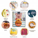 Taf Toys Βρεφικό Βιβλίο Φαντασίας Για 6+ Μηνών Busy Book T-13655