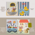 Taf Toys βιβλίο My Home Busy Book T-13905