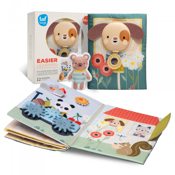 Taf Toys βιβλίο My Home Busy Book T-13905