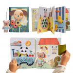 Taf Toys βιβλίο My Home Busy Book T-13905