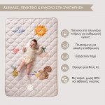 Taf Toys Στρωματάκι Fantasy Bloom Quilted Playmat 100x150cm T-13915